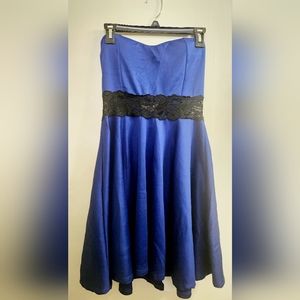 Wild Daisy XL Strapless Lace Waist Dress